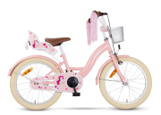 SJOEF Dolly Meisjesfiets 18 inch | 5-7 Jaar | Unicorn | Roze