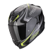 Scorpion EXO-520 EVO AIR TERRA - Zwart/Zilver/Geel