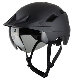 VINZ Danube Speed Pedelec Helm / Snorscooter & Ebike helm / Fietshelm | NTA 8776 | Incl. 2 Verwisselbare Vizieren | Mat Zwart