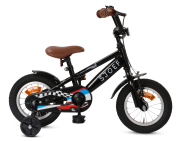 SJOEF Race Jongensfiets 12 inch - Zwart (tweede kansje)